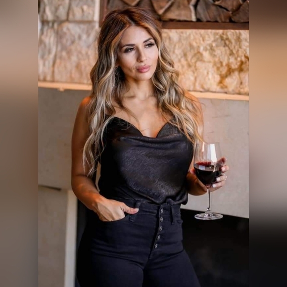 Get Ahead of the Game - Black Bodysuit Small NWOT - Picture 1 of 3